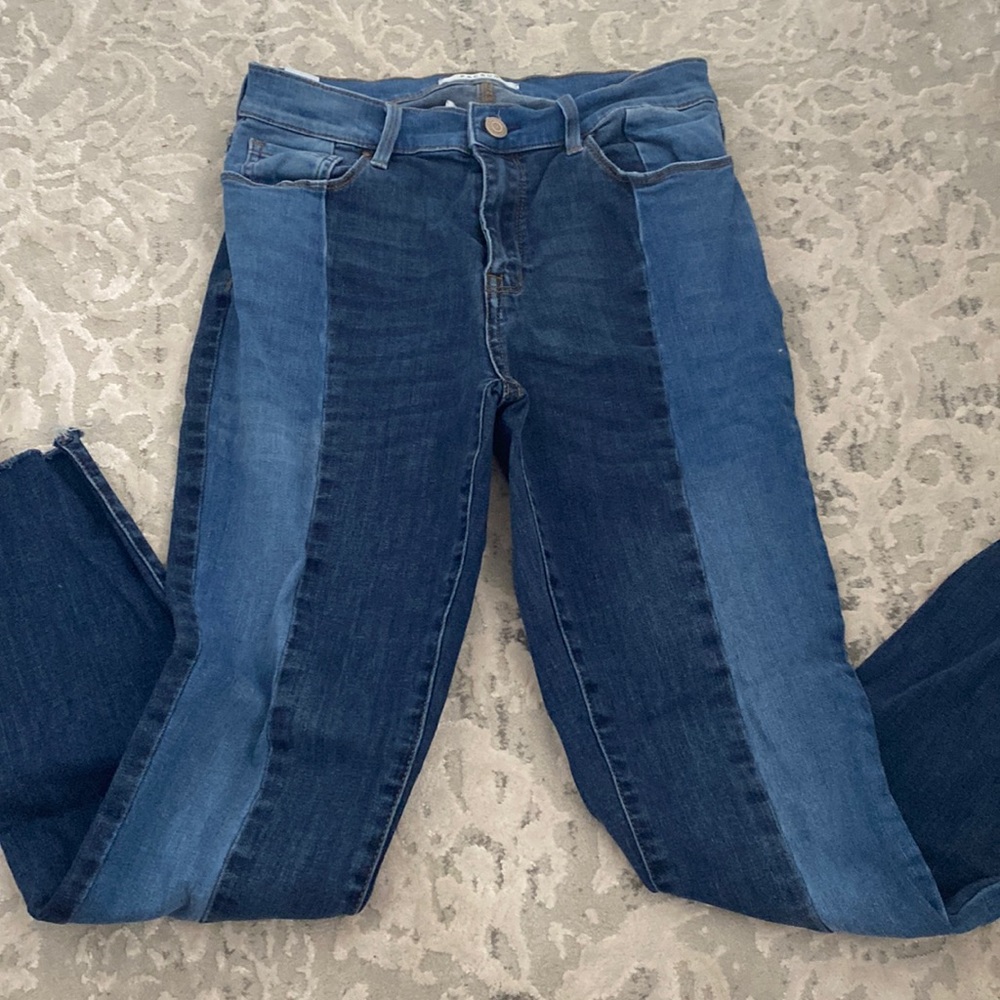 Pacsun Two Tone Skinny Jeans Size 26